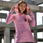 Blue Collar Wife Sun Protection Long Sleeve Hoodie - UPF50+ Available at workwearcomfort.com