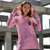 Blue Collar Wife Sun Protection Long Sleeve Hoodie - UPF50+ Available at workwearcomfort.com