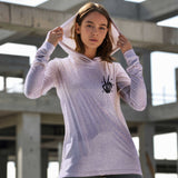 Blue Collar Wife Sun Protection Long Sleeve Hoodie - UPF50+ Available at workwearcomfort.com