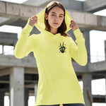 Blue Collar Wife Sun Protection Long Sleeve Hoodie - UPF50+ Available at workwearcomfort.com
