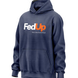 FedUp Blue Collar Parody Hoodie