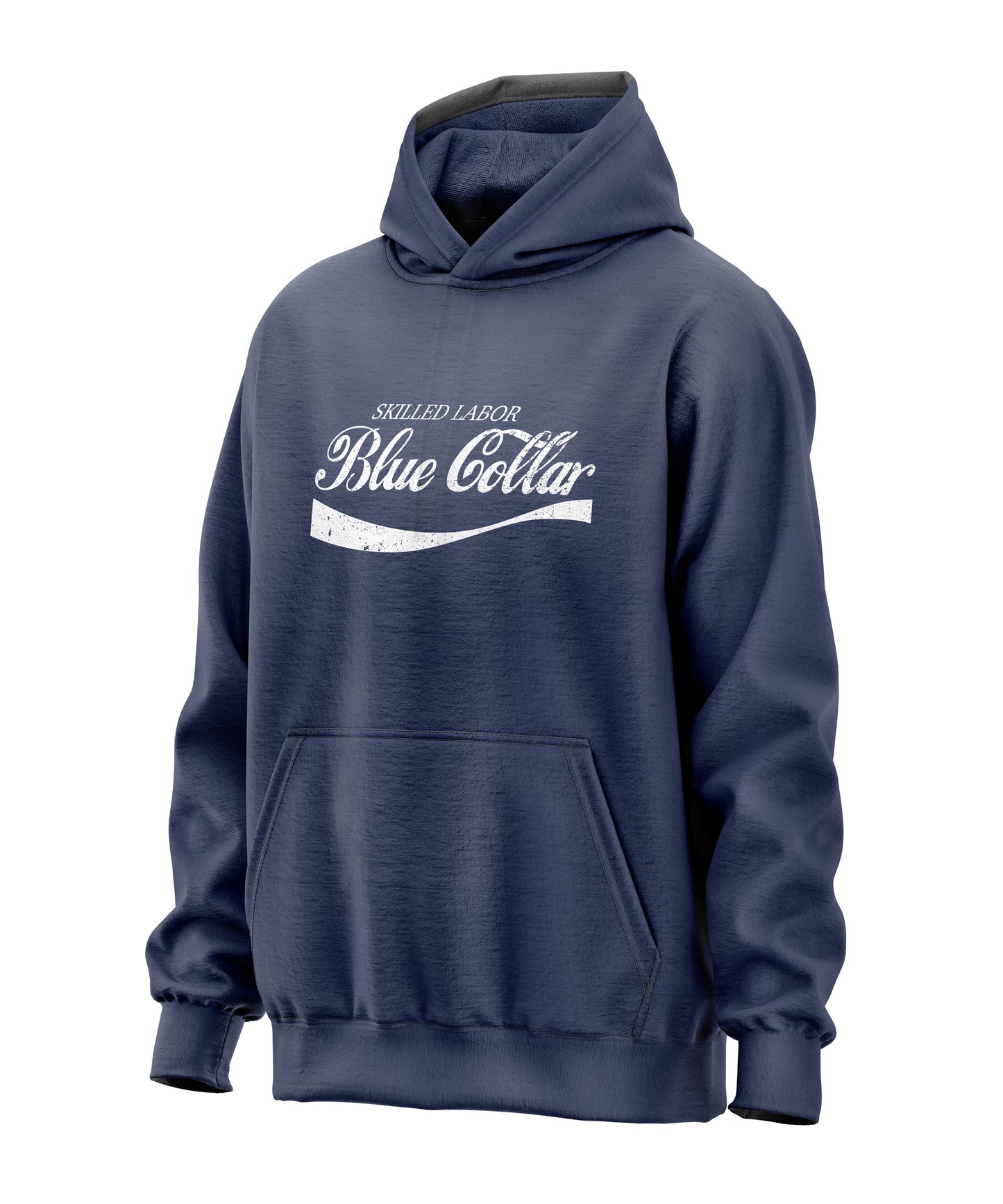 Skilled Labor Blue Collar Cola Parody Hoodie