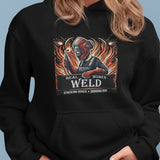 Female Welding Hoodie - Real Women Weld