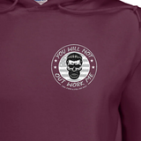You Will Never Outwork Me -  Stars, Stripes & Steel-Toed Boots Hoodie