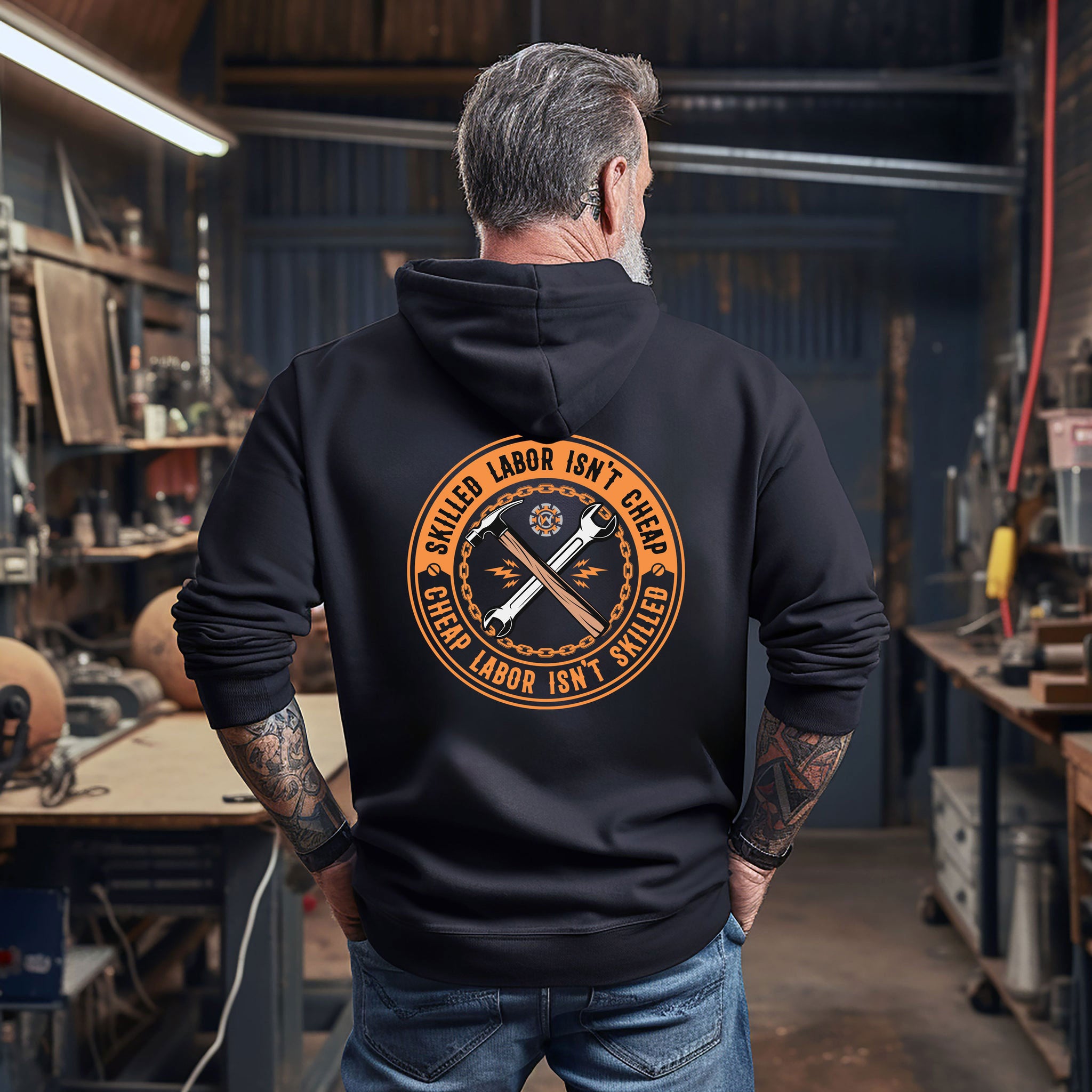 SLIC Hoodie Sweatshirt – Skilled Labor Isn’t Cheap