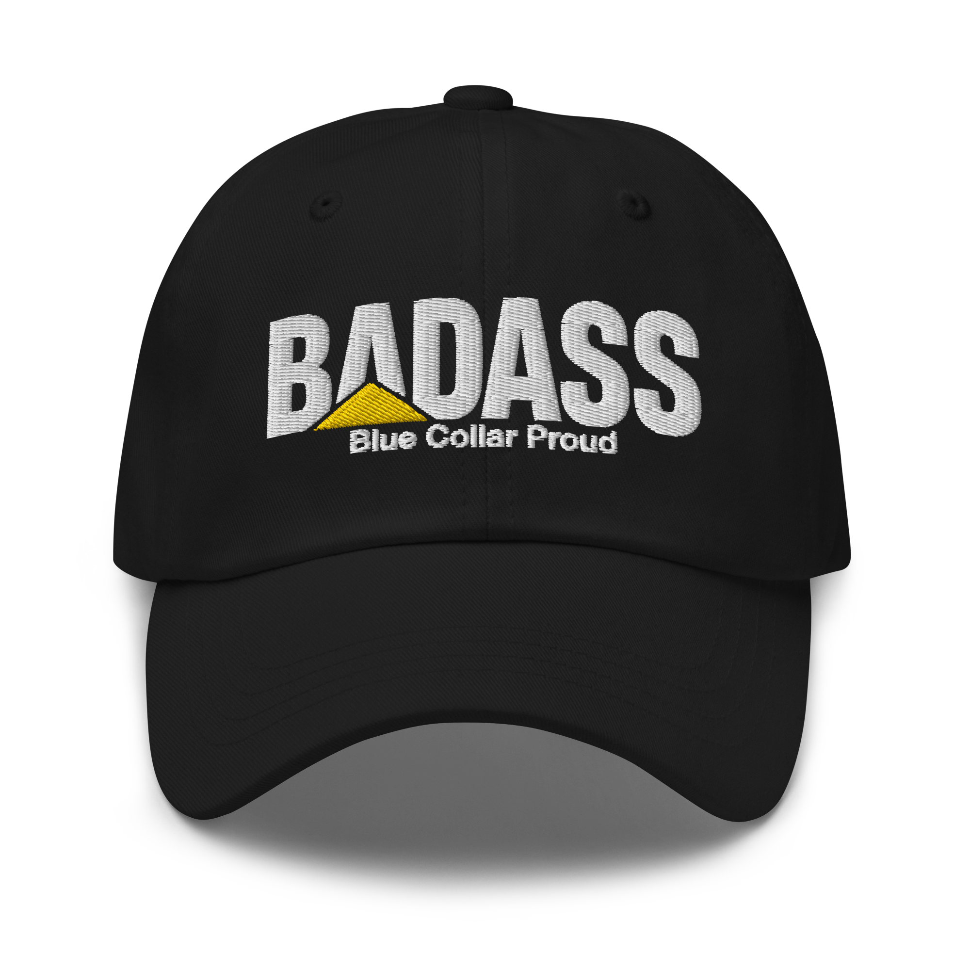 Badass Blue Collar Proud - Dad Hat Cap