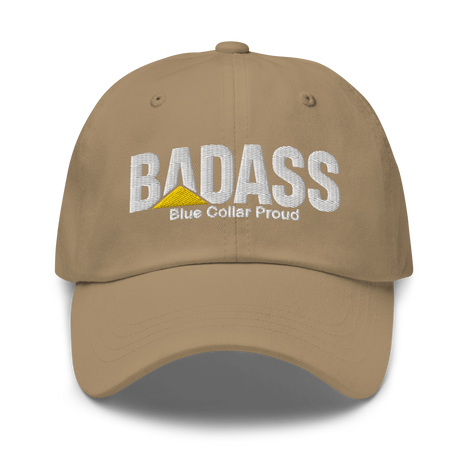 Badass Blue Collar Proud - Dad Hat Cap