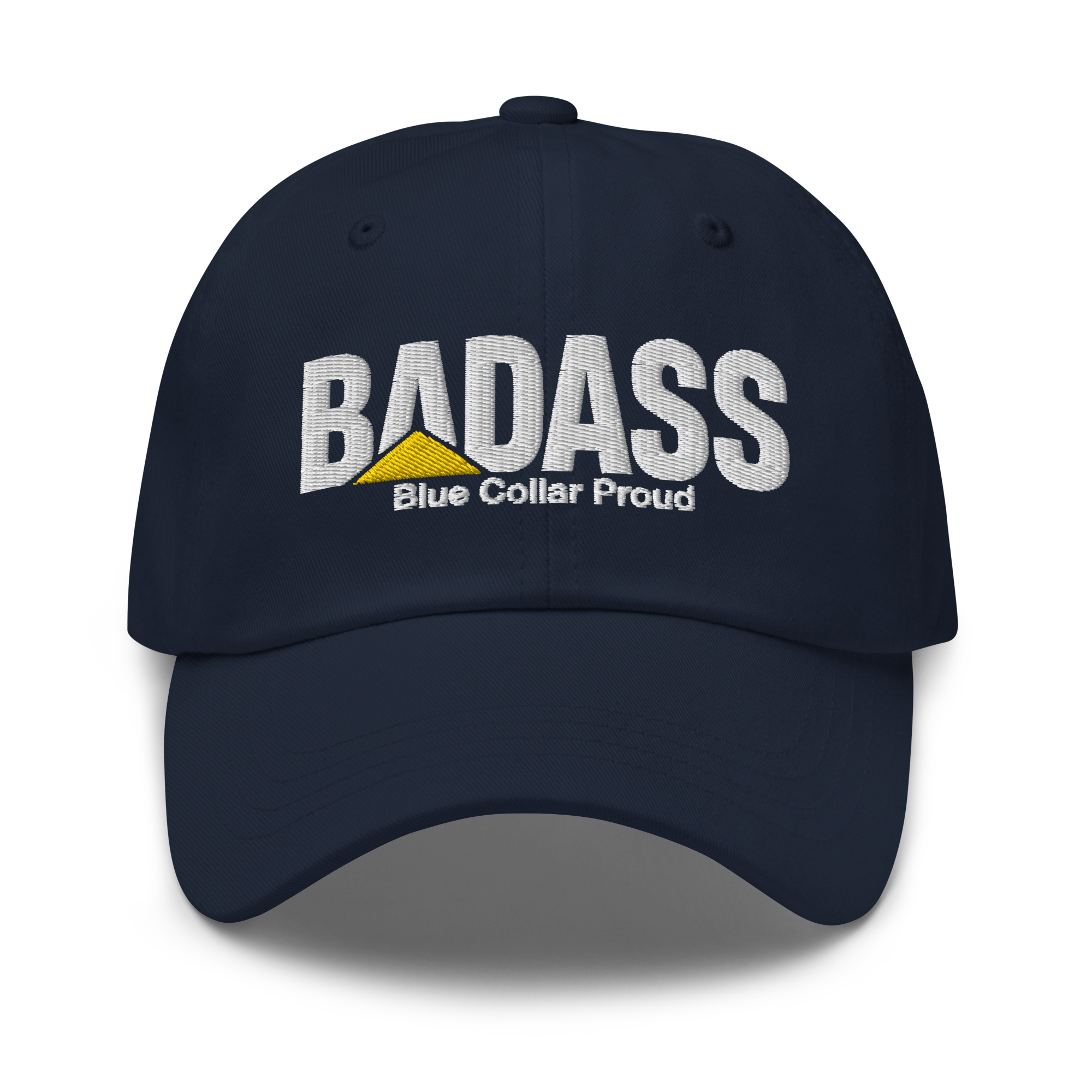 Badass Blue Collar Proud - Dad Hat Cap