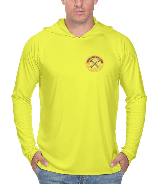 UPF 50+ Lightweight Sun Work Hoodie - Skilled Labor Isn't Cheap