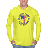 UPF 50+ Lightweight Sun Work Hoodie - Nobody Cares Work Harder