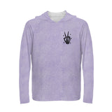 Blue Collar Wife Sun Protection Long Sleeve Hoodie - UPF50+ Available at workwearcomfort.com