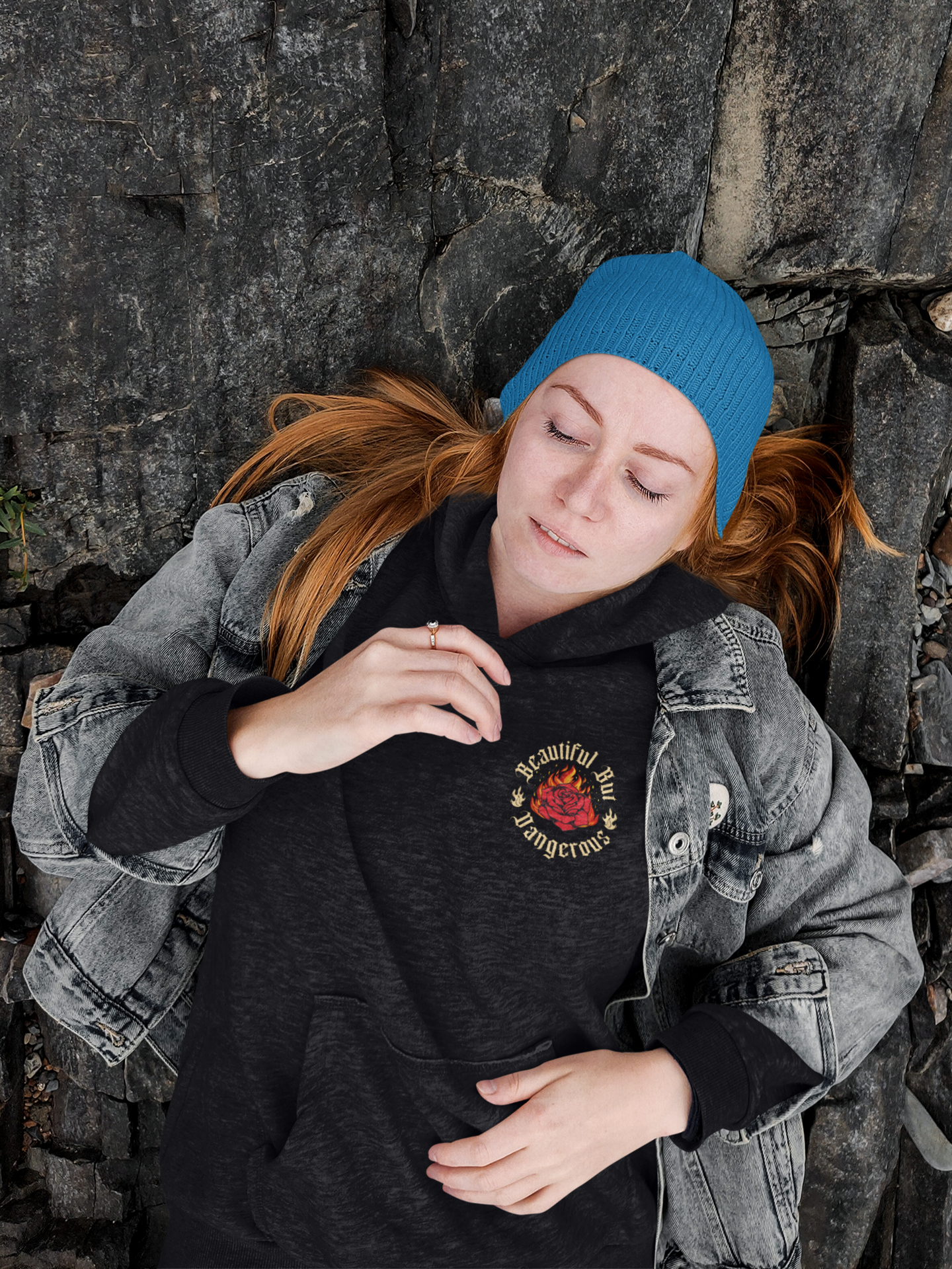 Women's Beautiful But Dangerous Hooded Sweatshirt