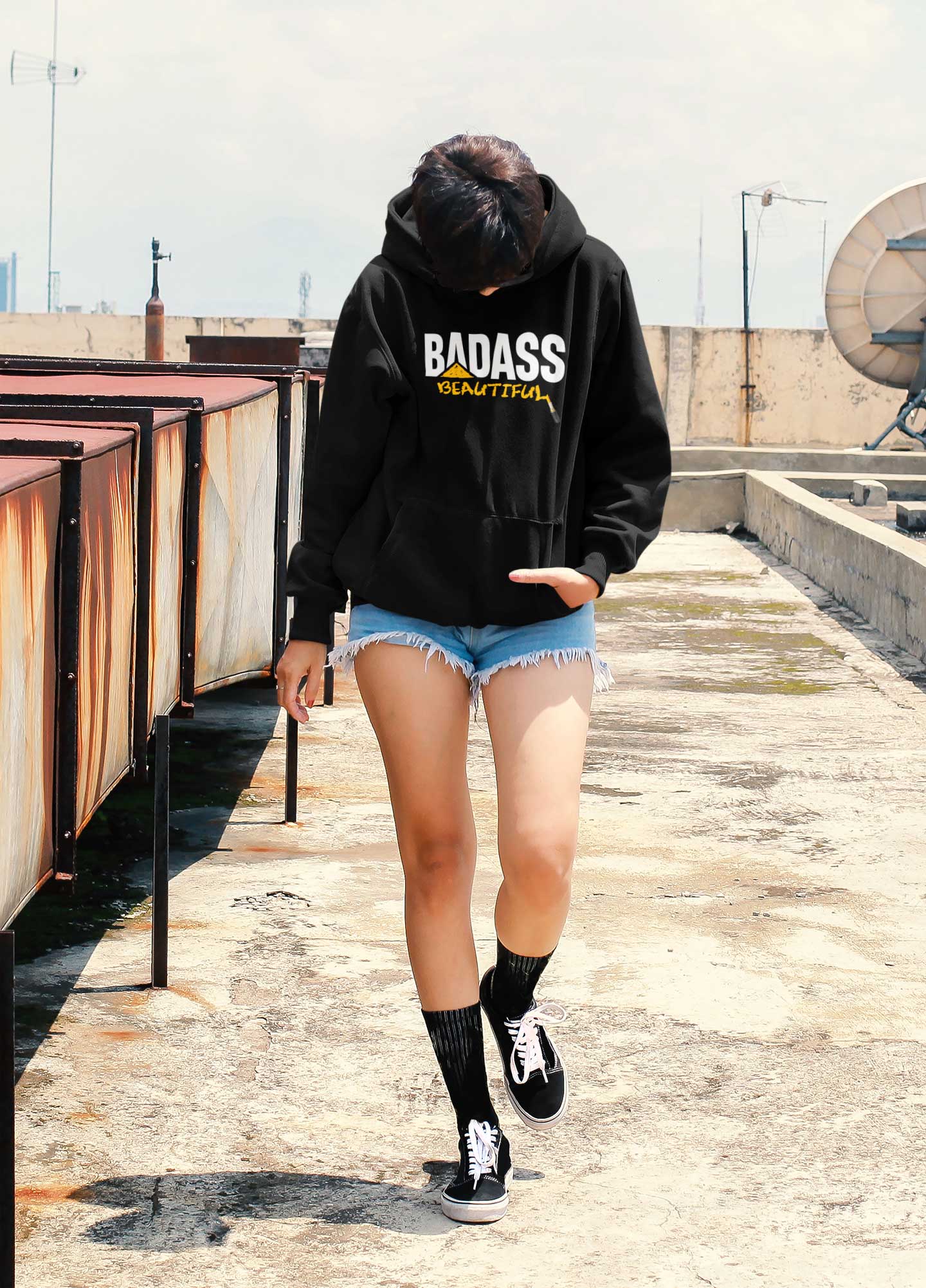 Badass Beautiful Women's Hoodie