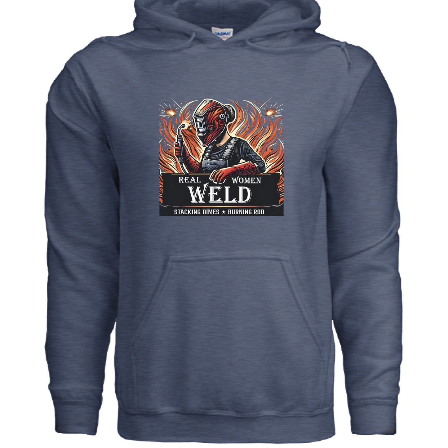 Heather Sport Dark Navy - FRONT