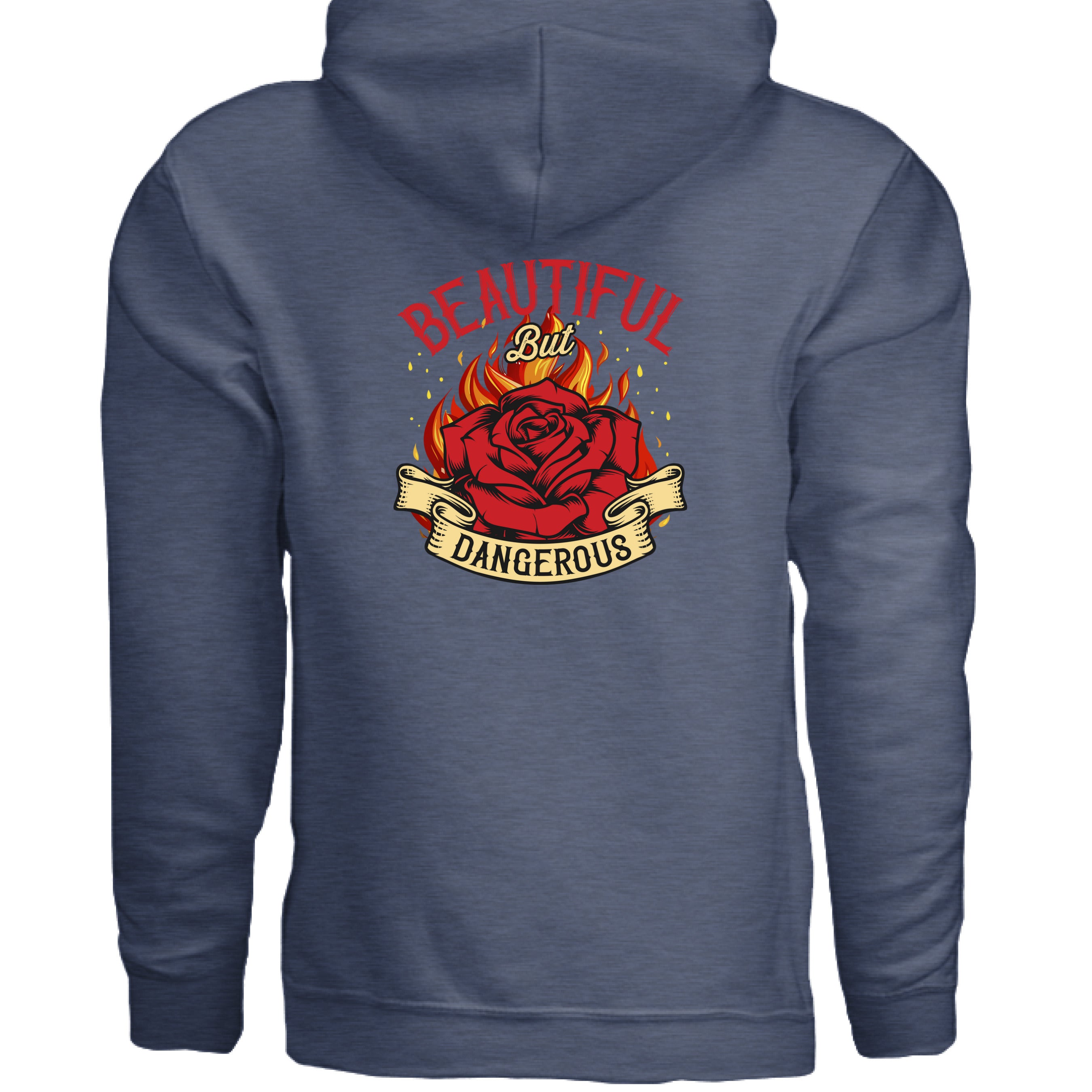 Heather Sport Dark Navy - BACK