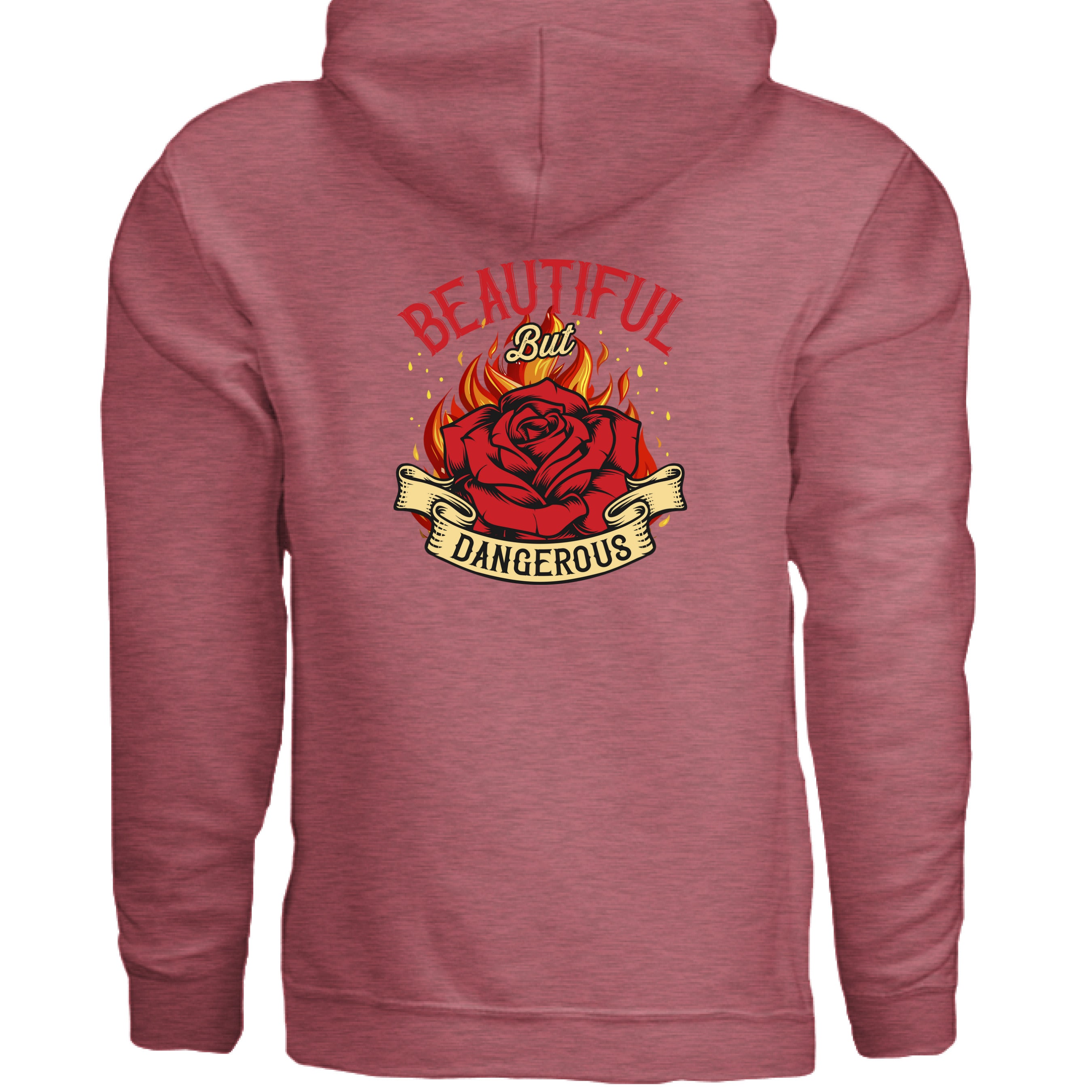 Heather Sport Scarlet Red - BACK