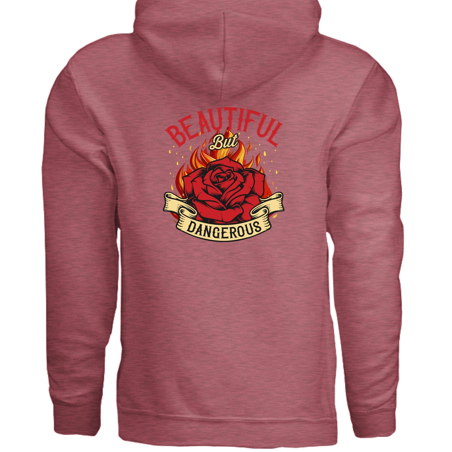 Heather Sport Scarlet Red - BACK