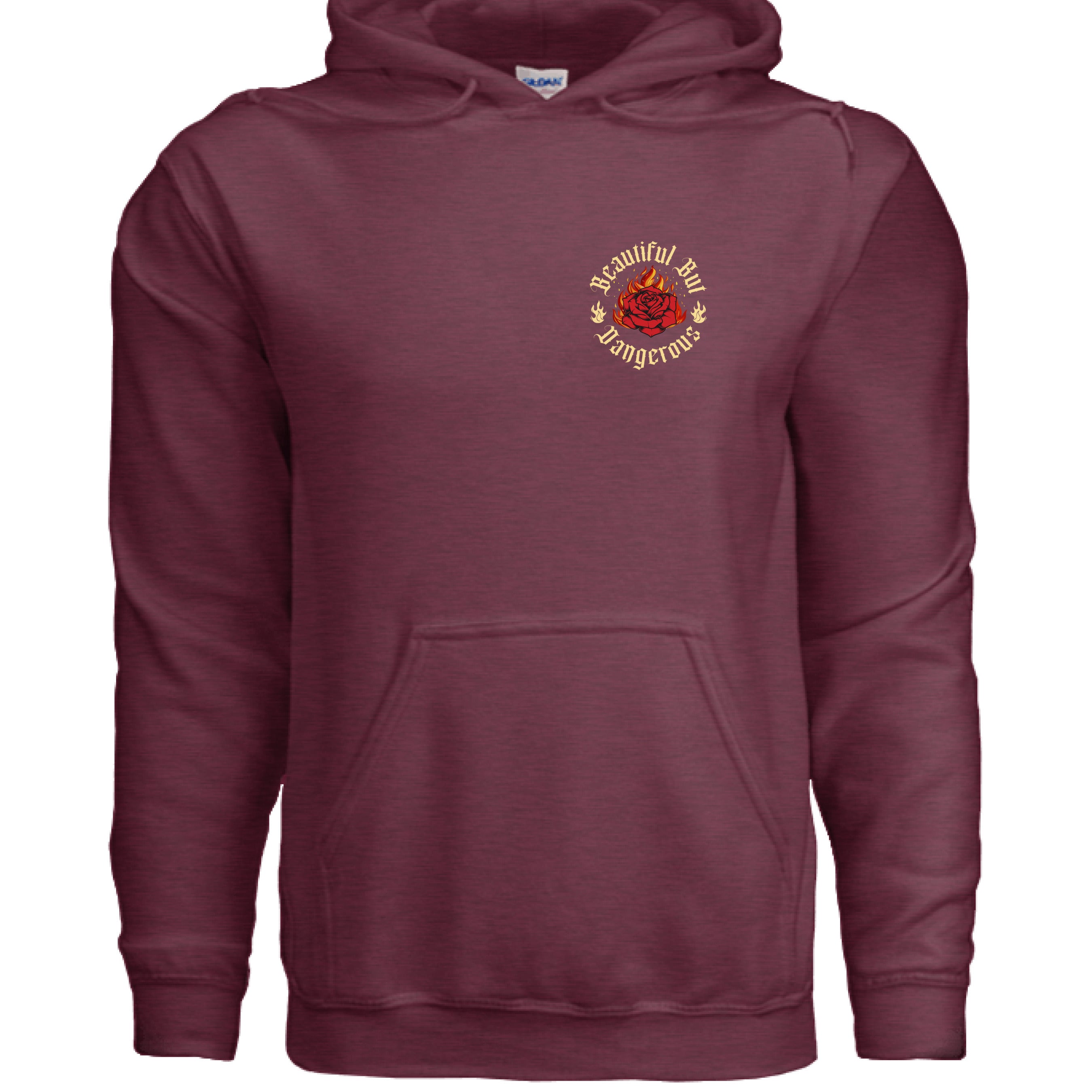 Heather Sport Dark Maroon - FRONT