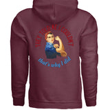 Heather Sport Dark Maroon - BACK