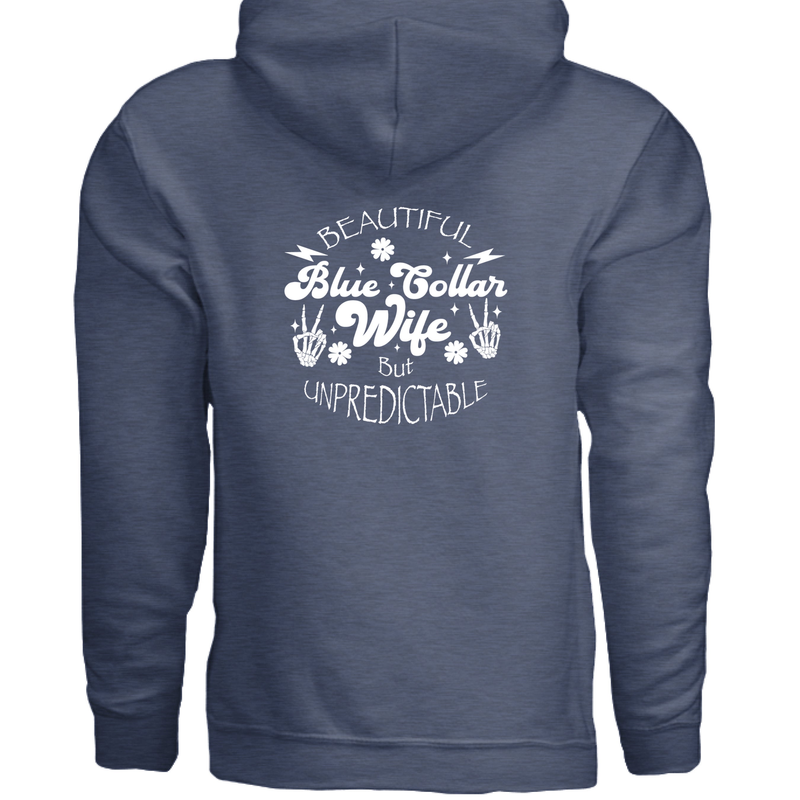 Heather Sport Dark Navy - BACK