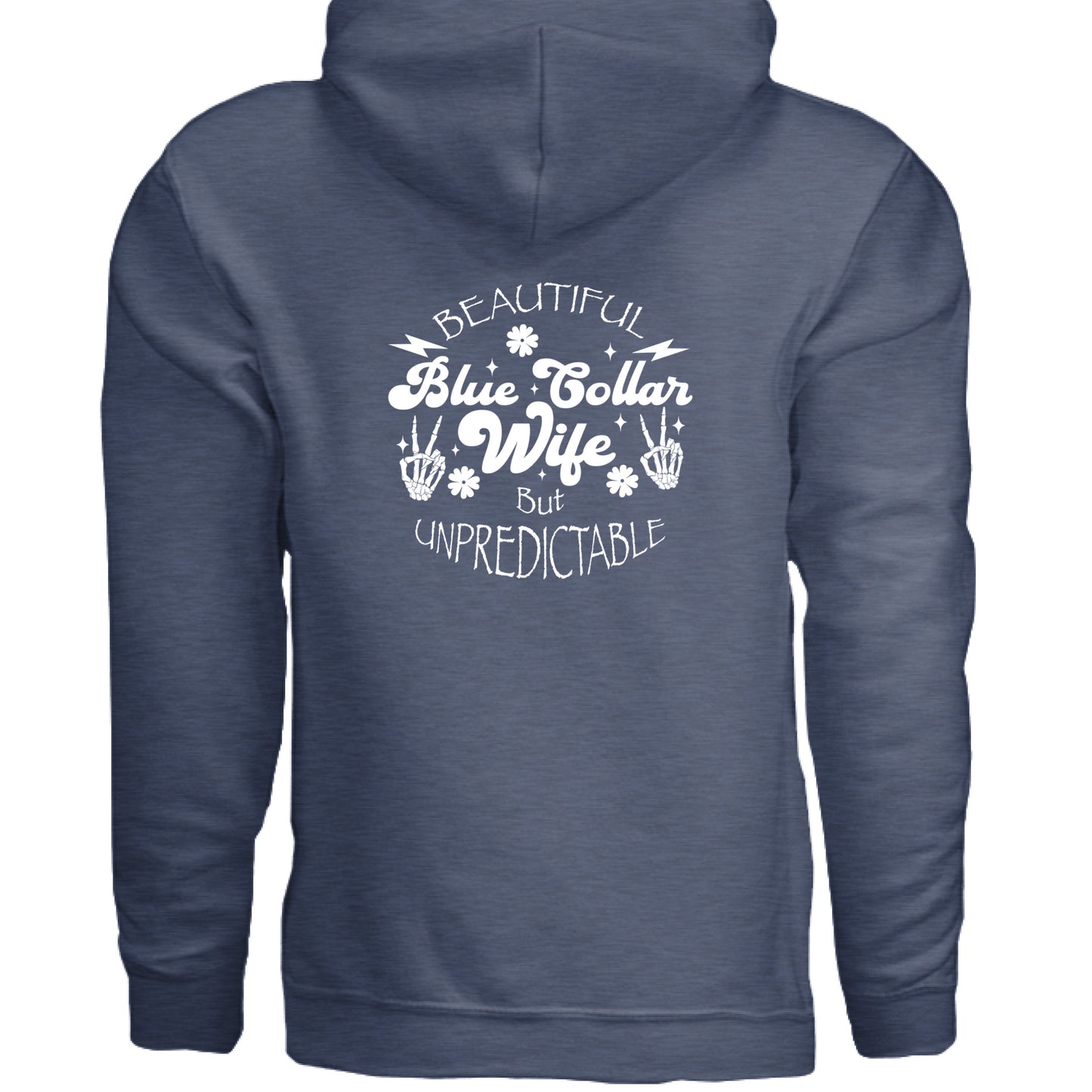 Heather Sport Dark Navy - BACK