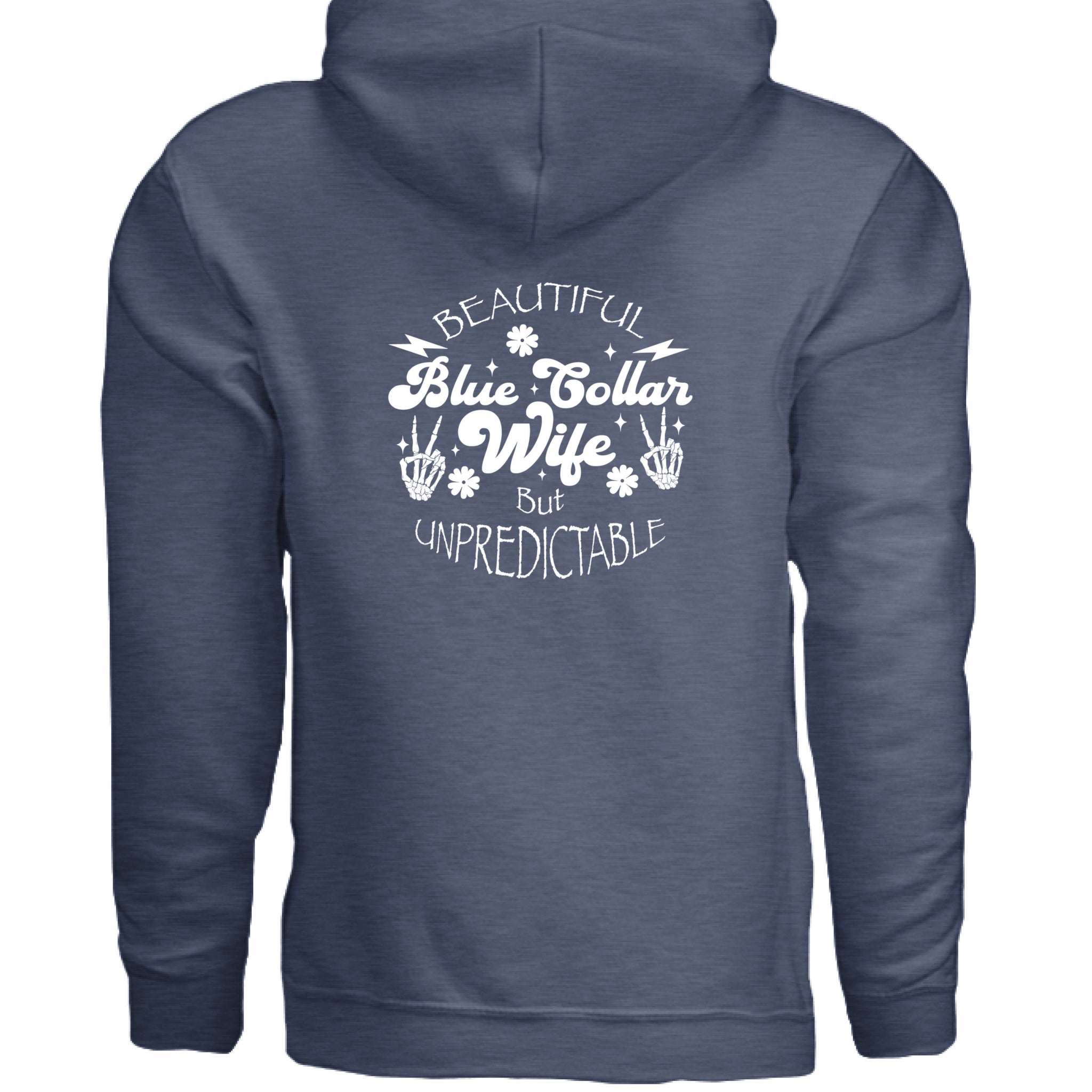 Heather Sport Dark Navy - BACK