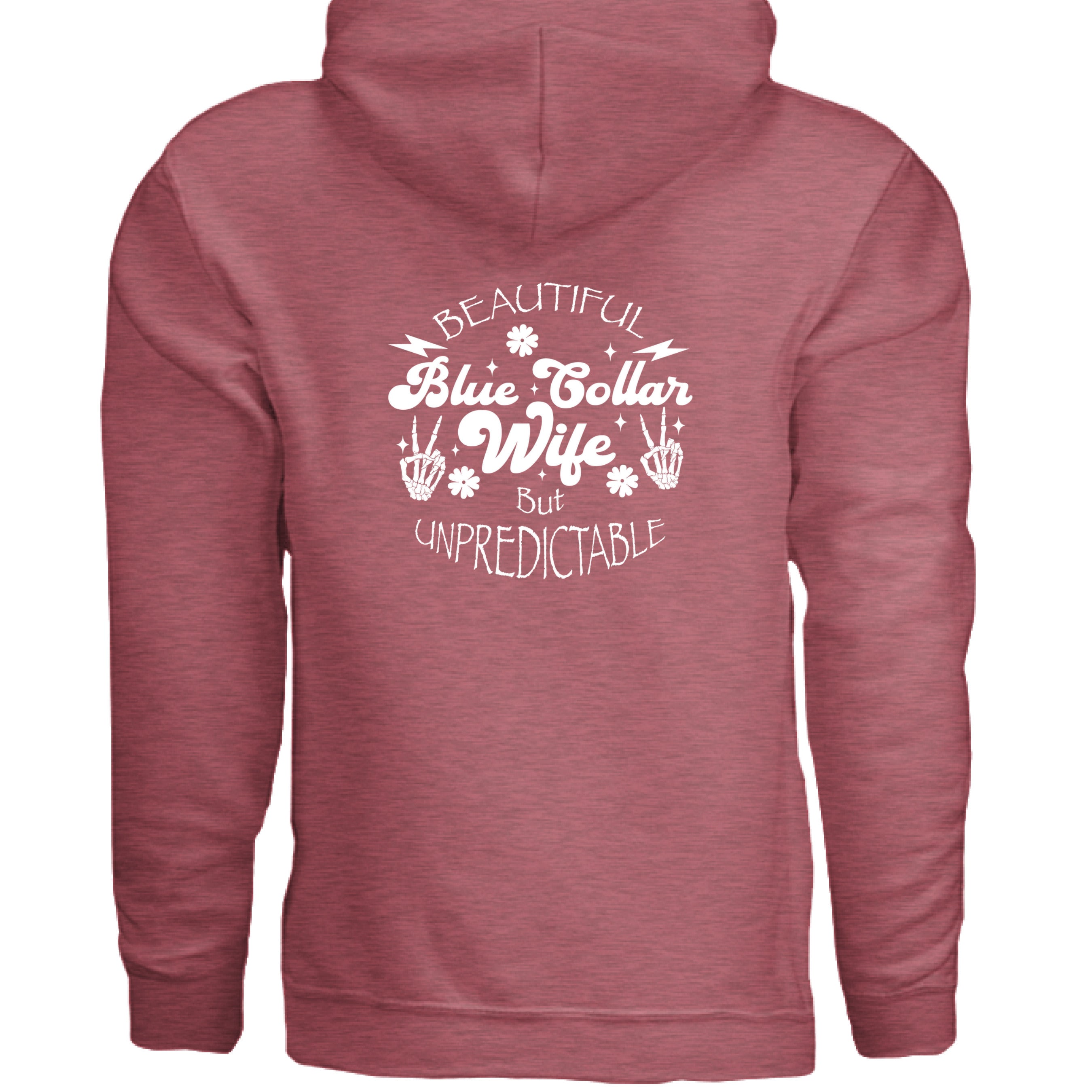 Heather Sport Scarlet Red - BACK