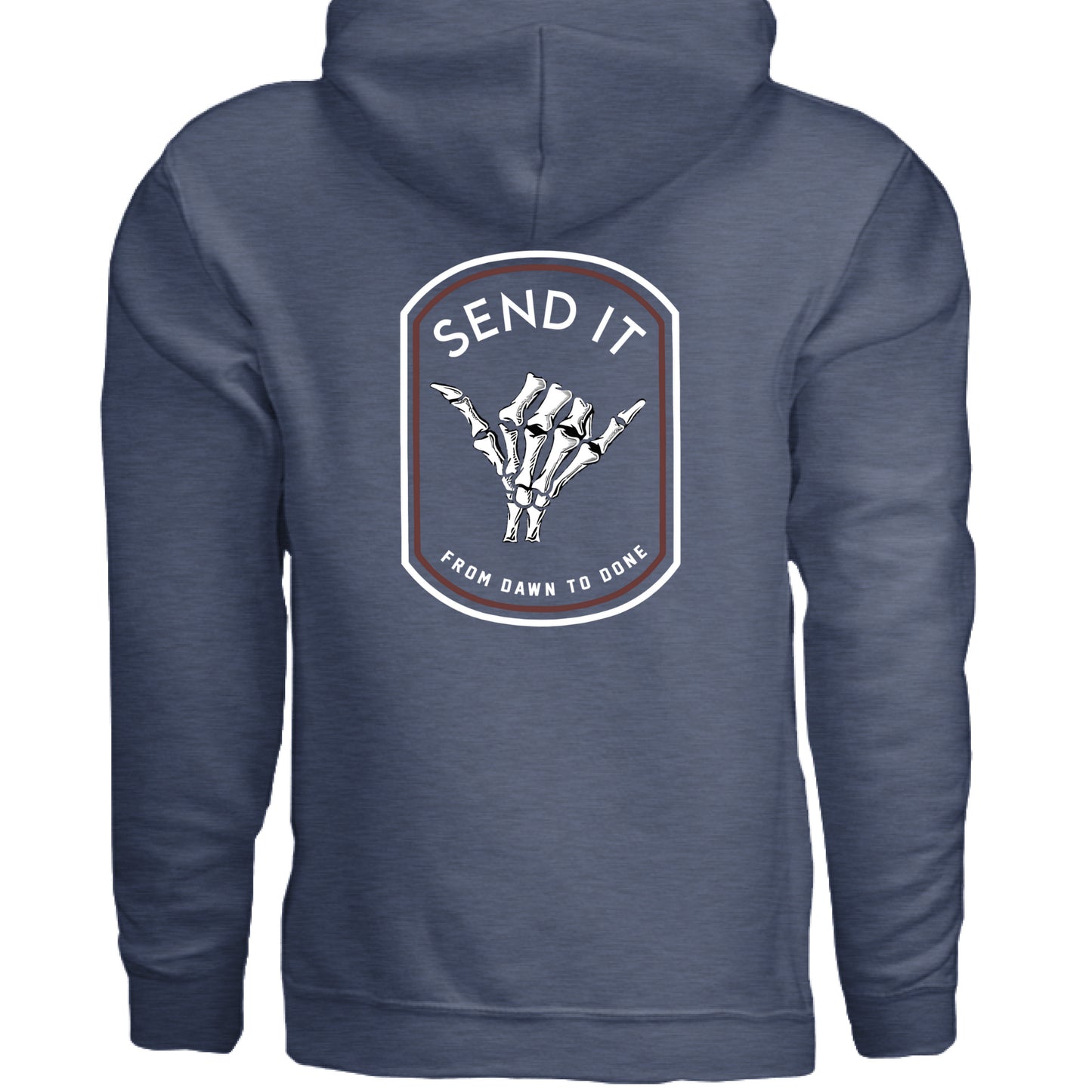 Heather Sport Dark Navy - BACK