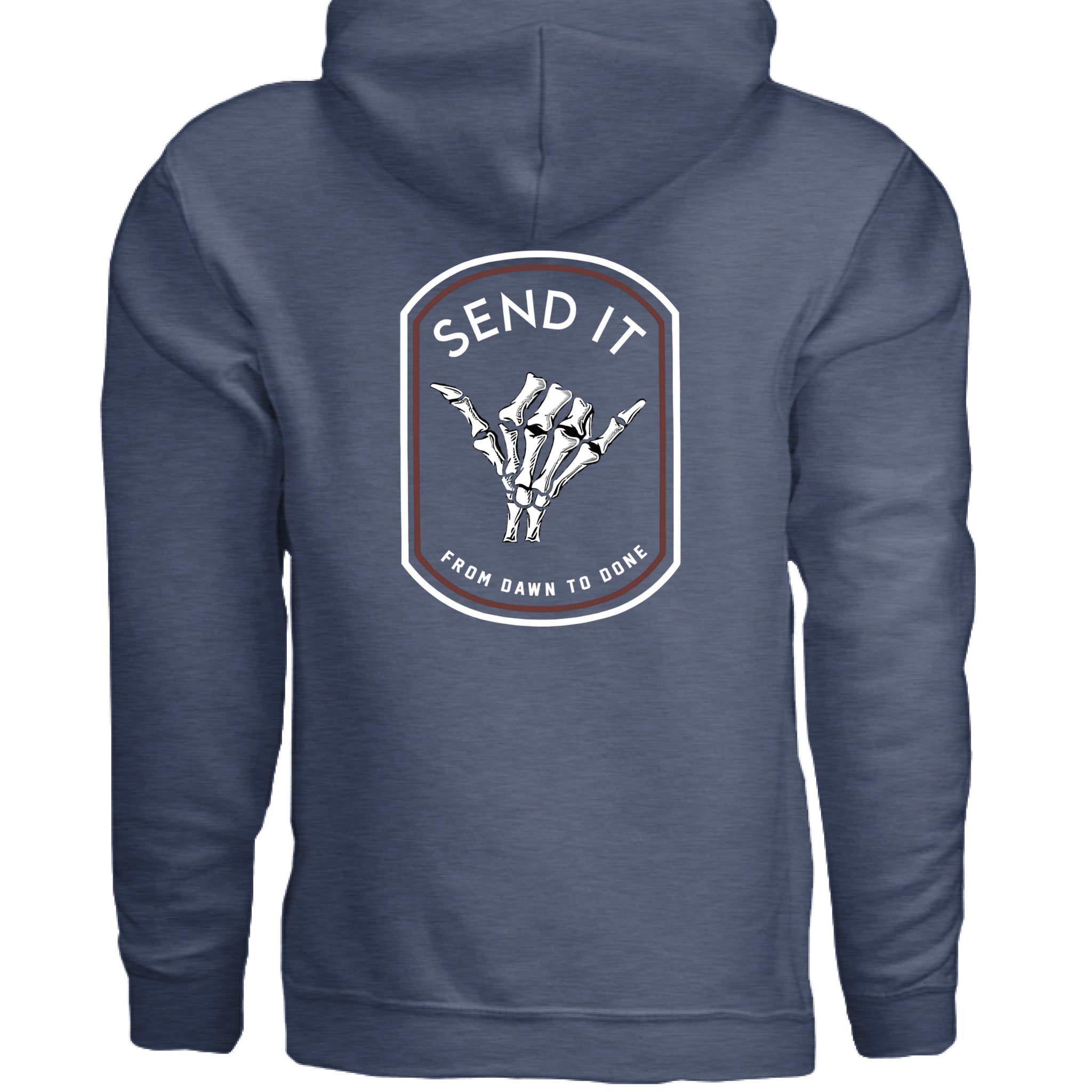 Heather Sport Dark Navy - BACK