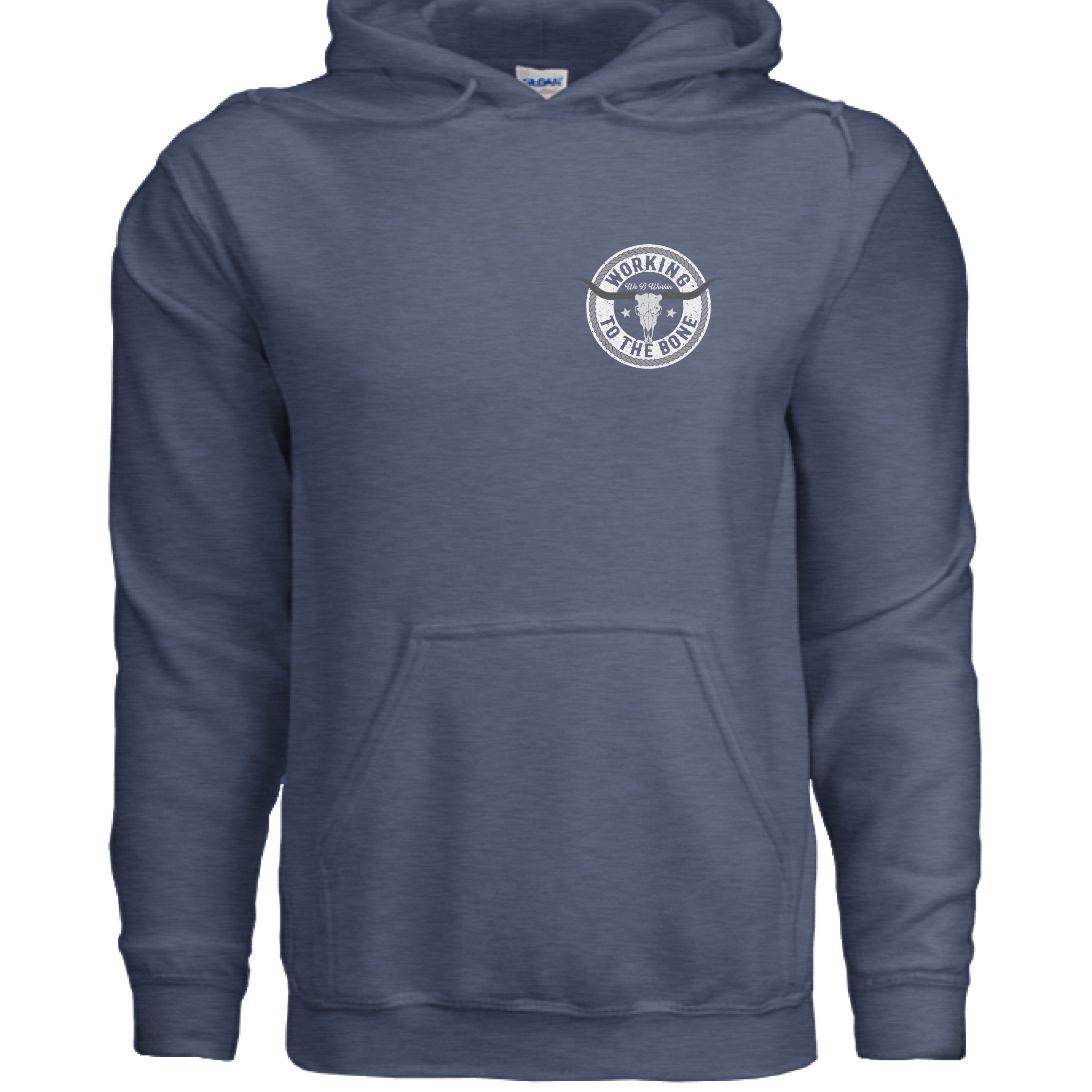 Heather Sport Dark Navy - FRONT