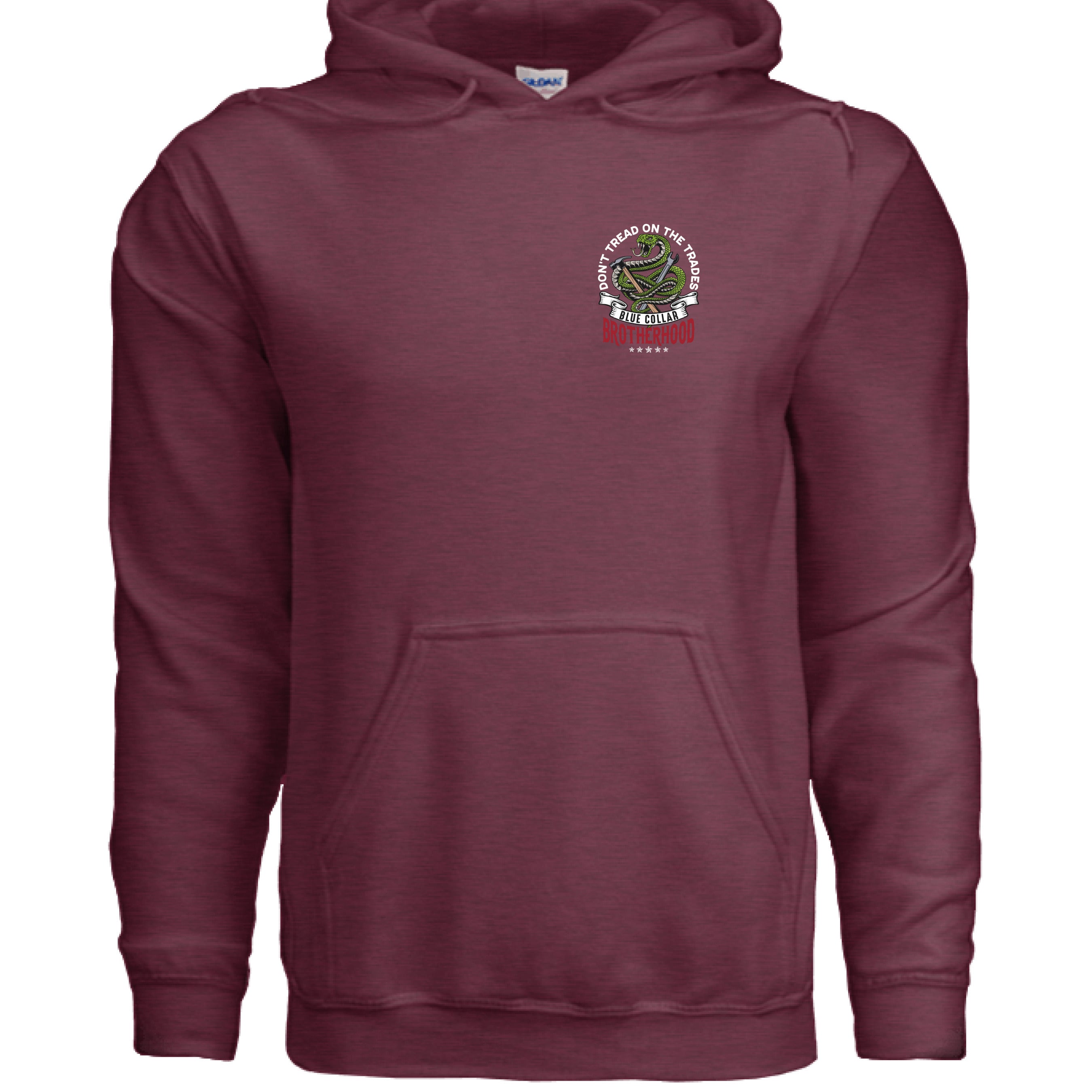 Heather Sport Dark Maroon - FRONT