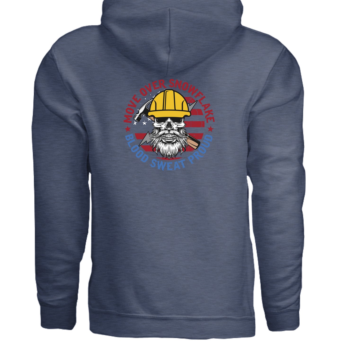 Heather Sport Dark Navy - BACK