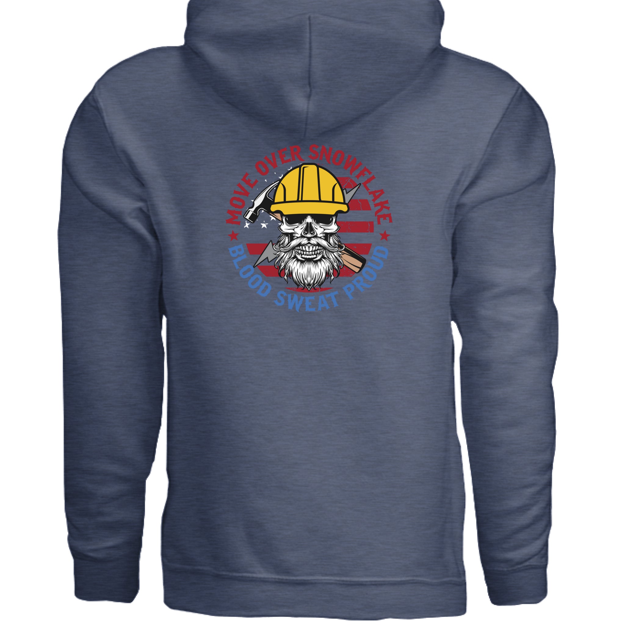 Heather Sport Dark Navy - BACK