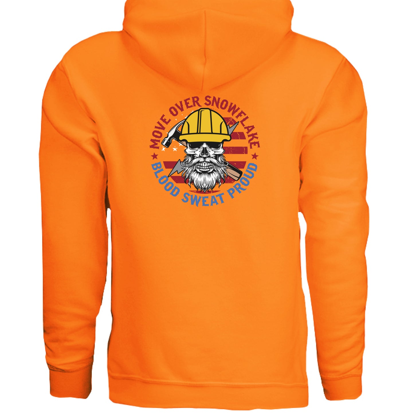 SAFETY ORANGE - BACK