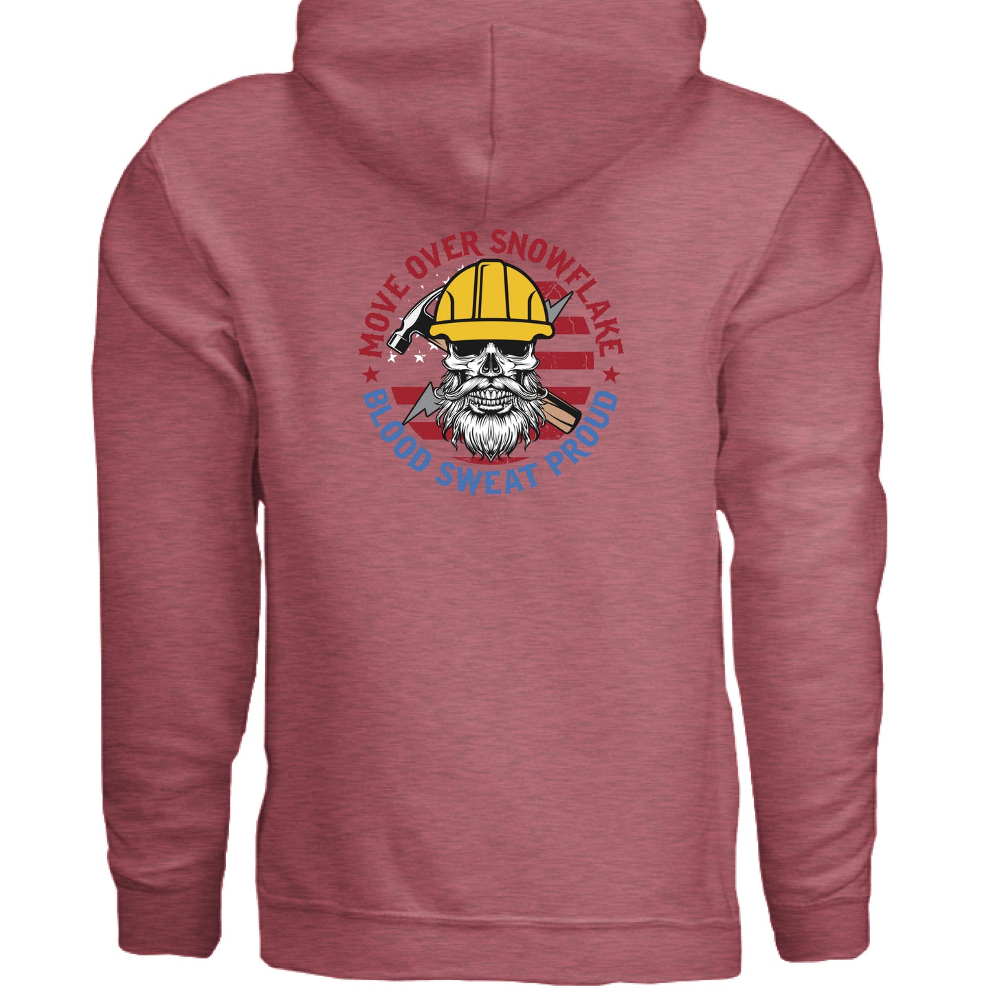 Heather Sport Scarlet Red - BACK