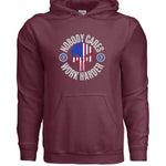 Heather Sport Dark Maroon - FRONT