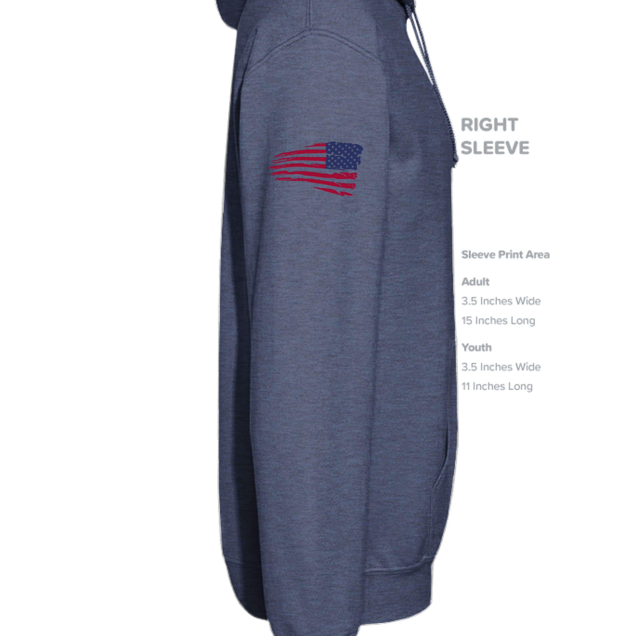 Heather Sport Dark Navy - SLEEVE_RIGHT