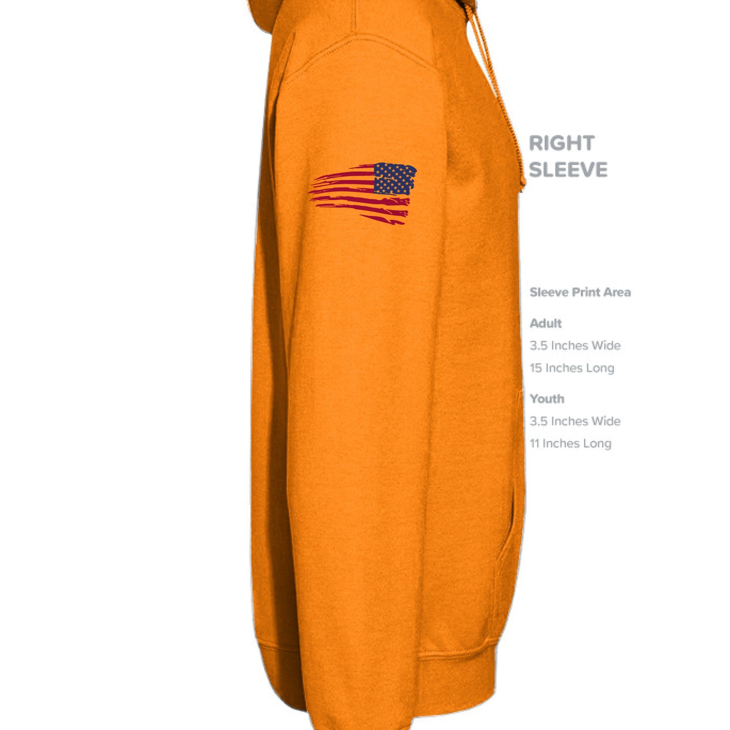 SAFETY ORANGE - SLEEVE_RIGHT