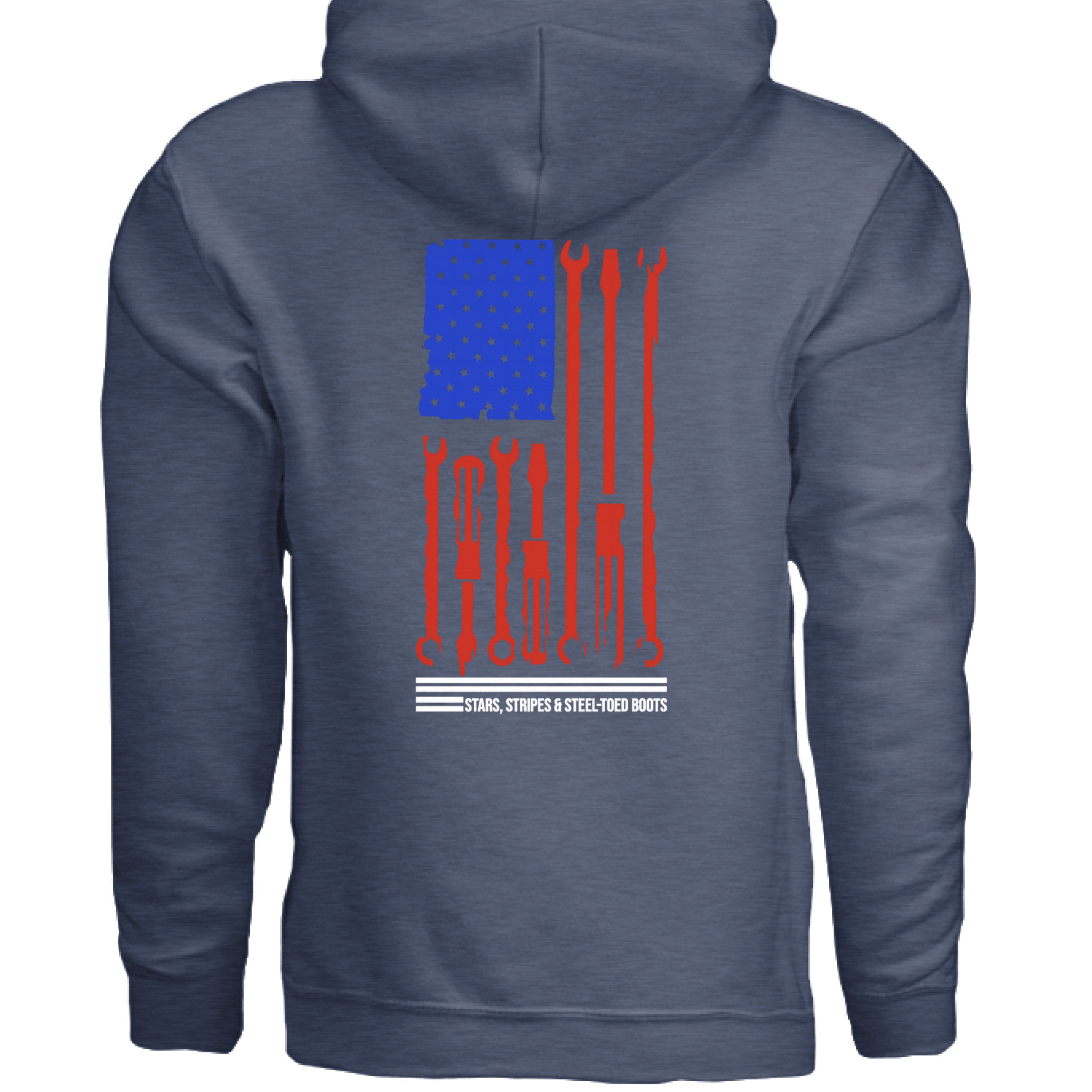 Heather Sport Dark Navy - BACK