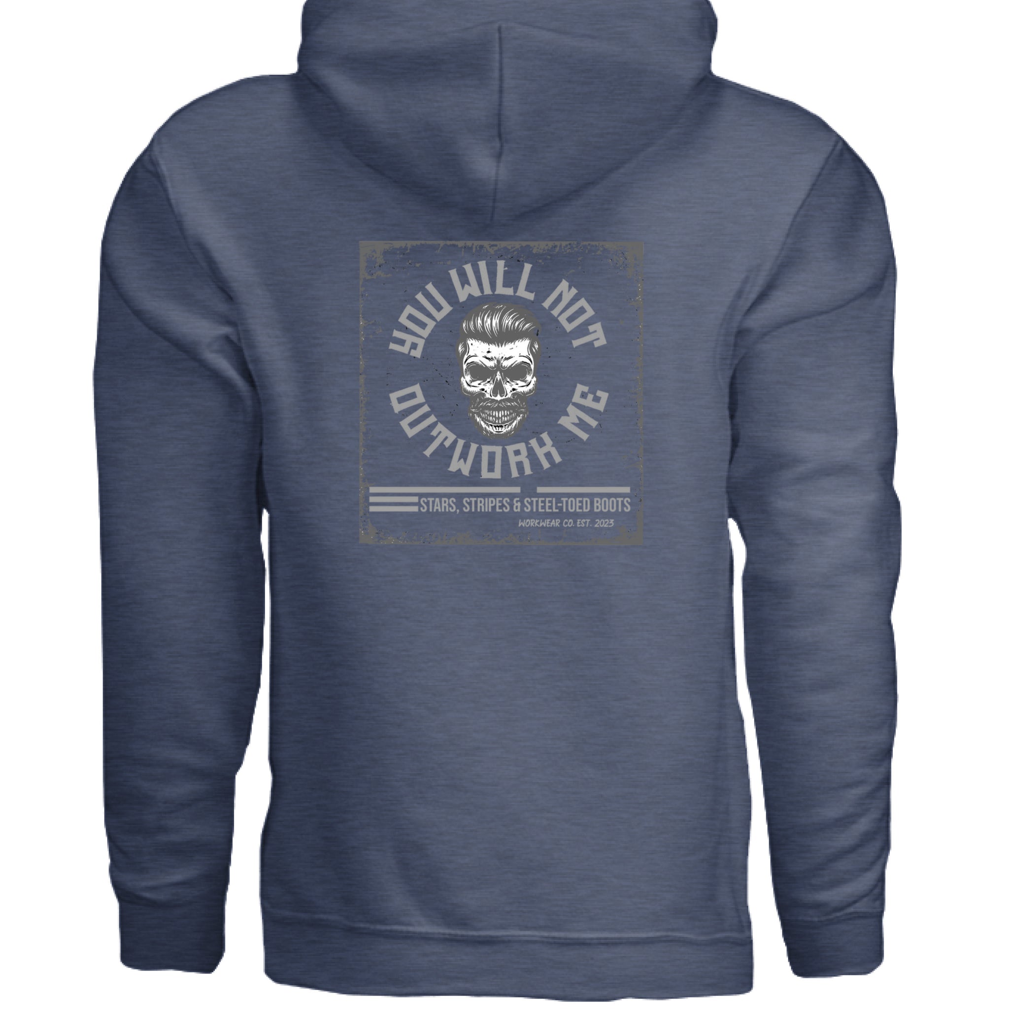 Heather Sport Dark Navy - BACK