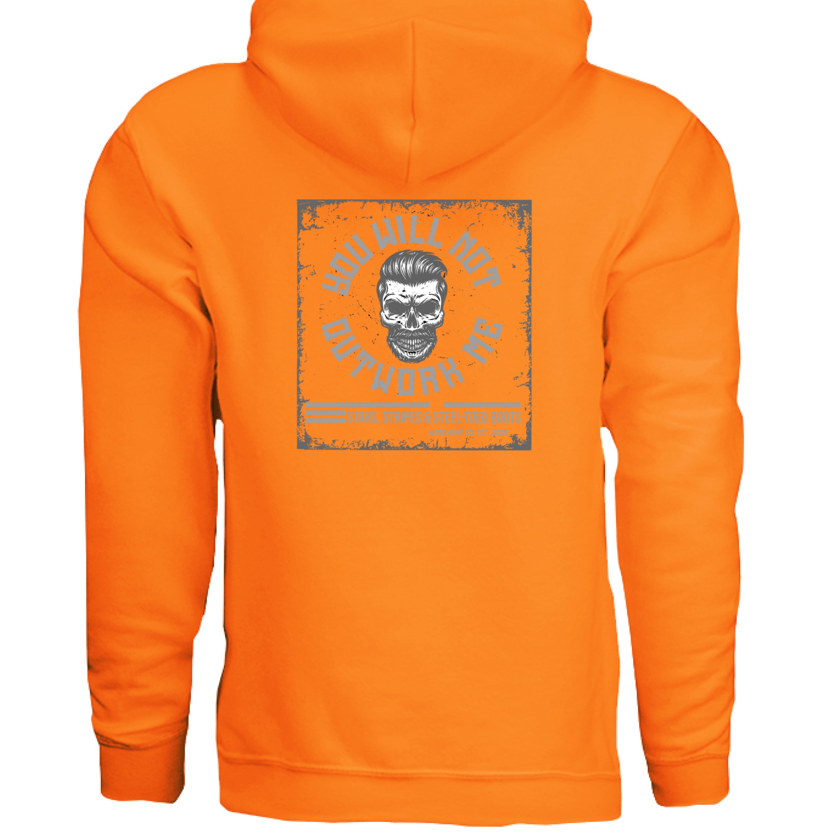 SAFETY ORANGE - BACK