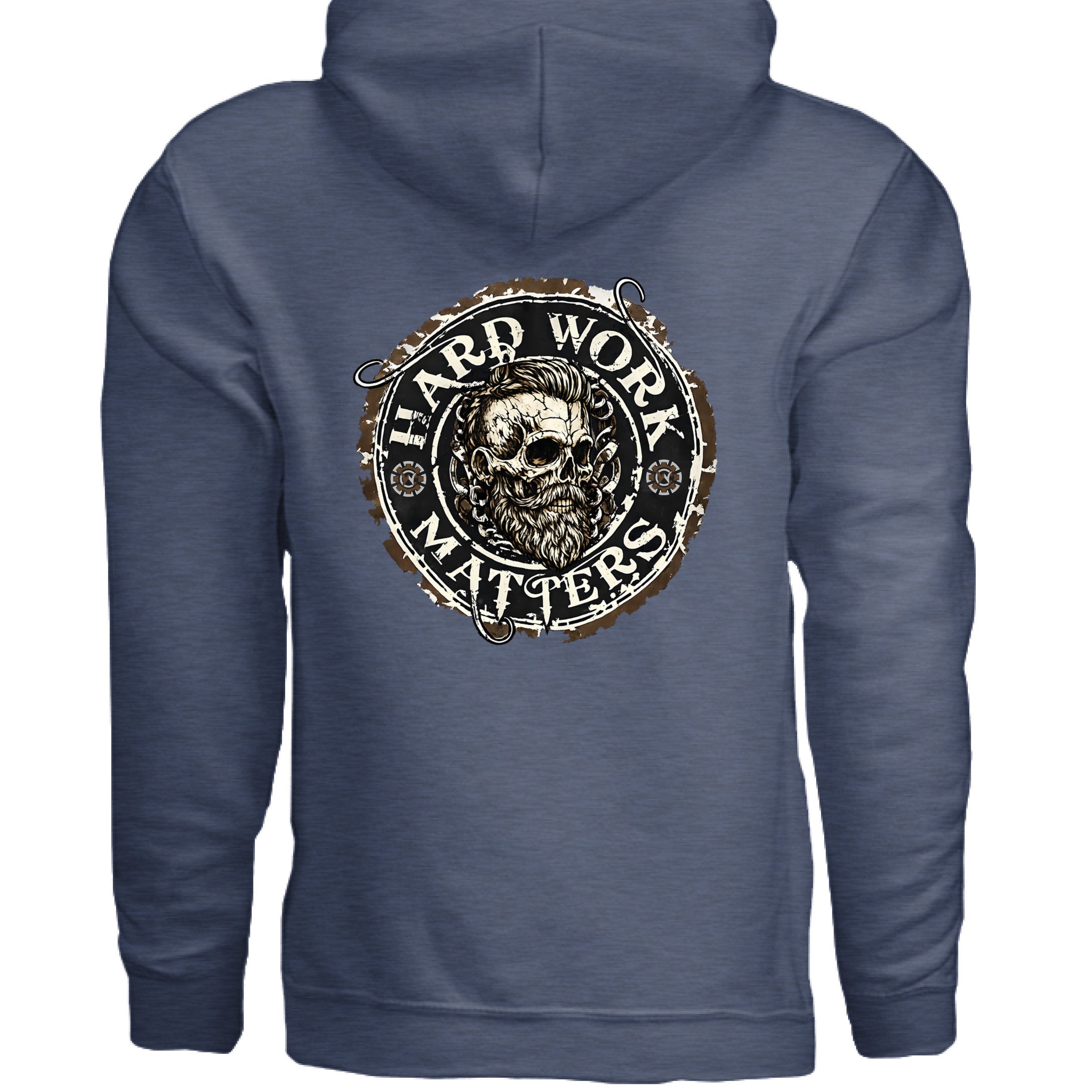 Heather Sport Dark Navy - BACK