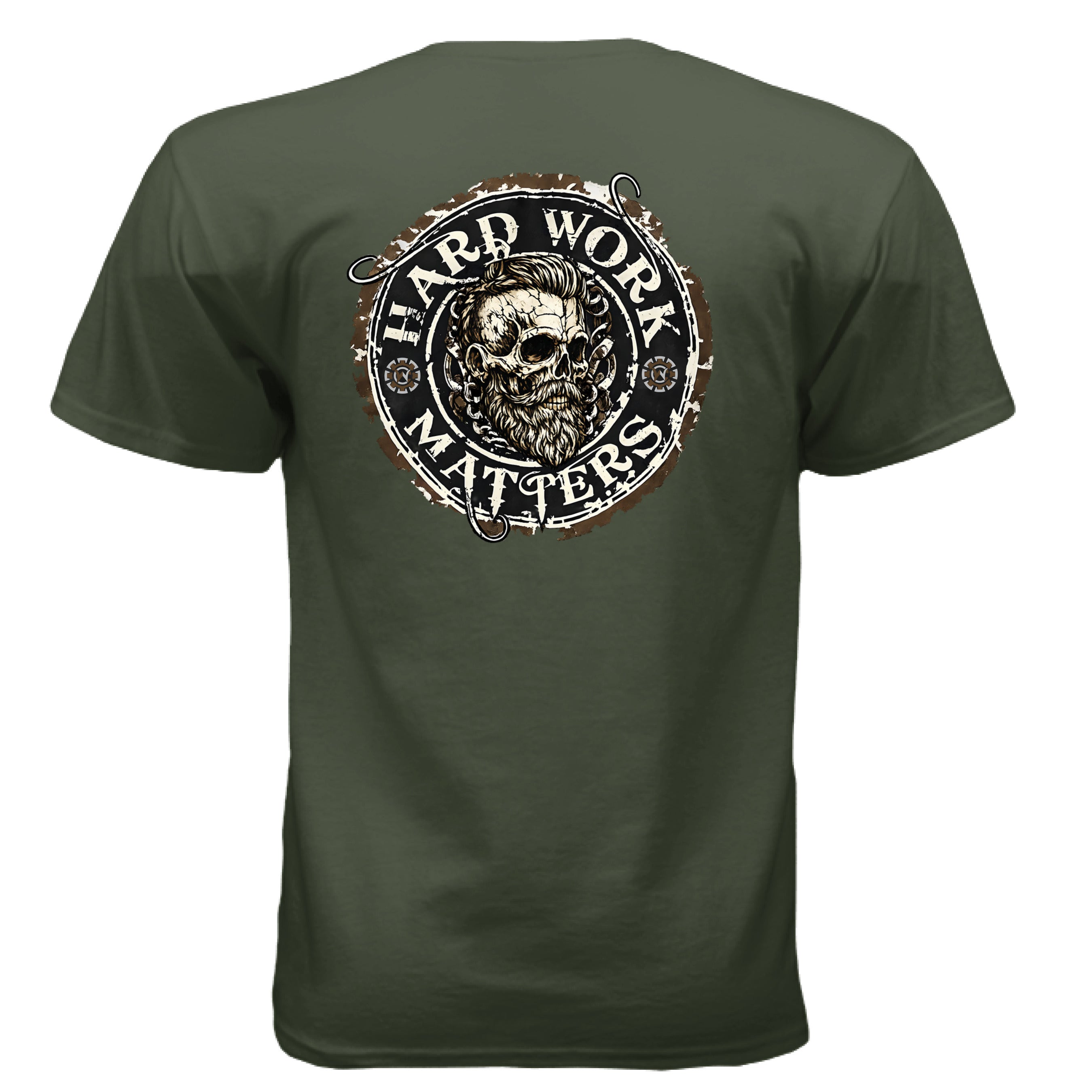 MILITARY GREEN - BACK